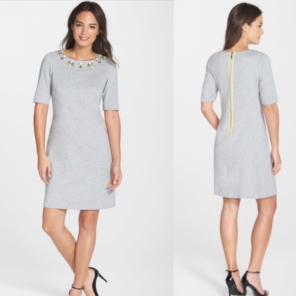 Eliza J heathered pointe shift dress - Picture 1 of 5